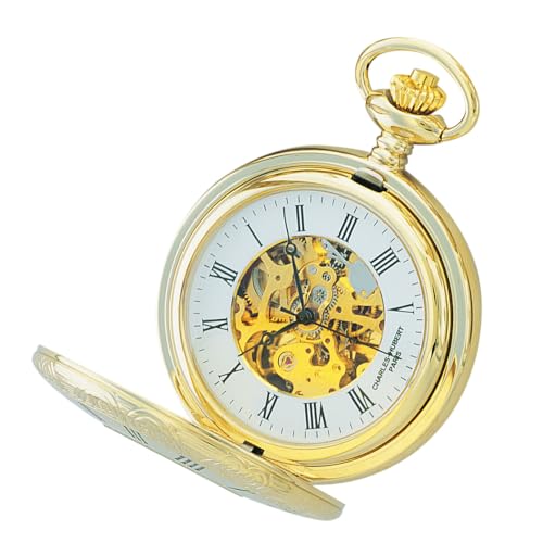 [Charles Hubert, Paris] 懐中時計 ポケットウォッチ 機械式手巻き 3558 メンズ